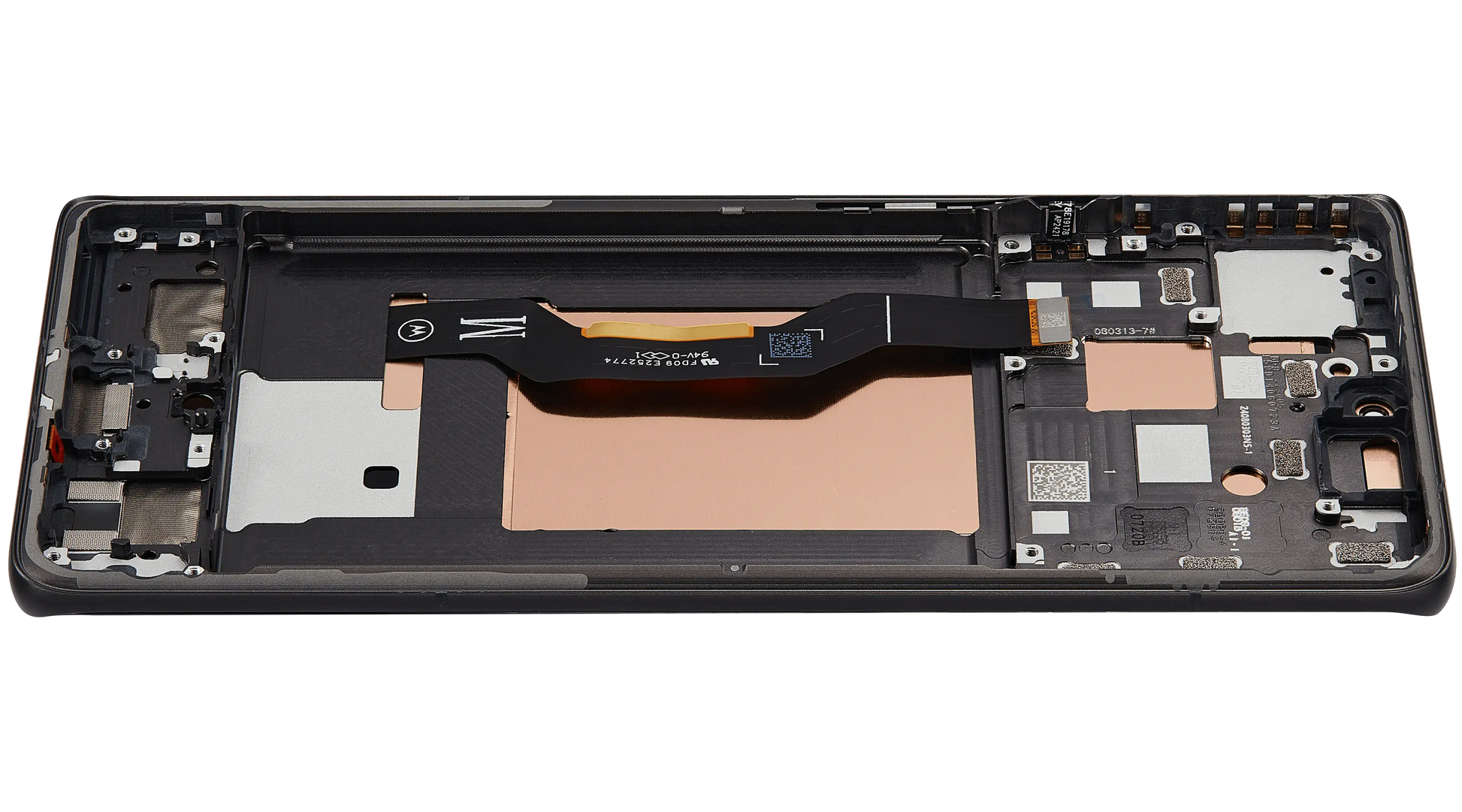 OLED Assembly With Frame For Motorola Moto Edge 50 (XT2407-3 / 2024) (Refurbished) (Koala Gray) | SKU 107183138919 | image 5
