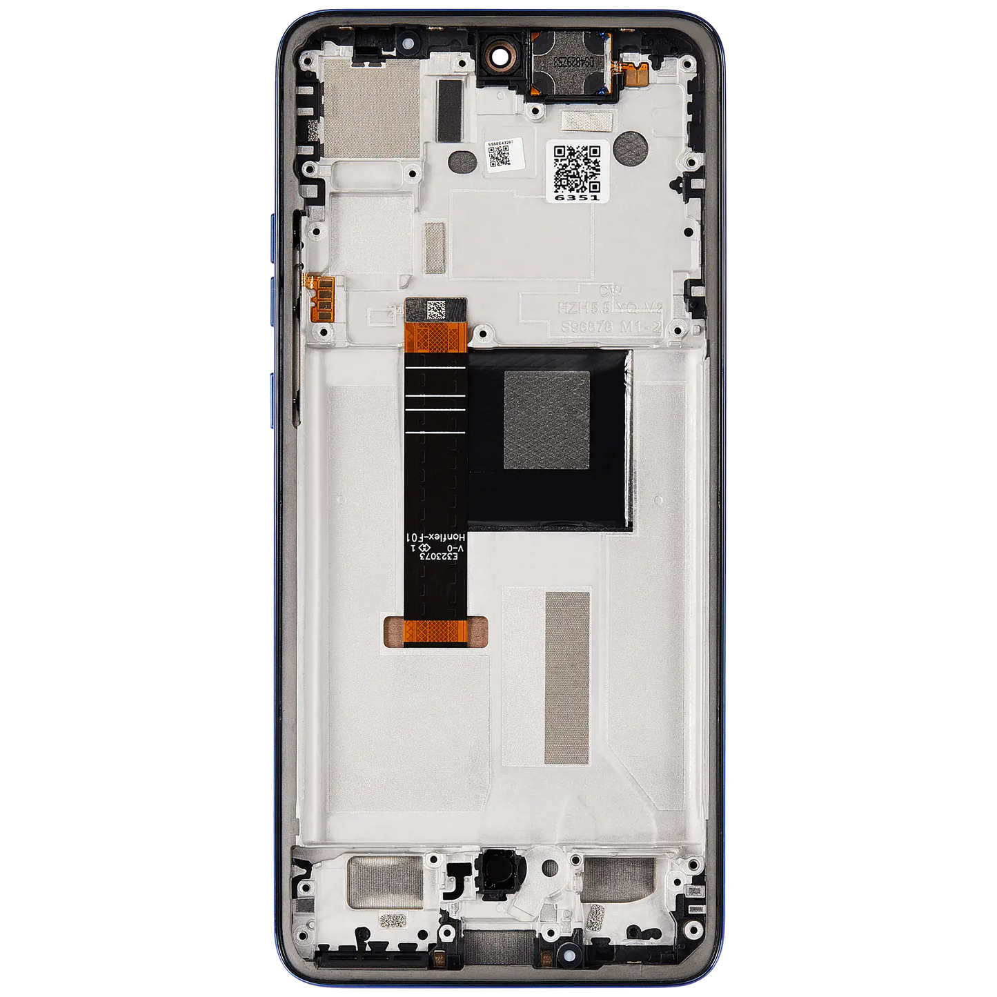 OLED Assembly With Frame For Motorola Moto Edge 50 Neo (XT2409-3 / 2024) (Refurbished) (Nautical Blue) | SKU 107082133239 | image 8