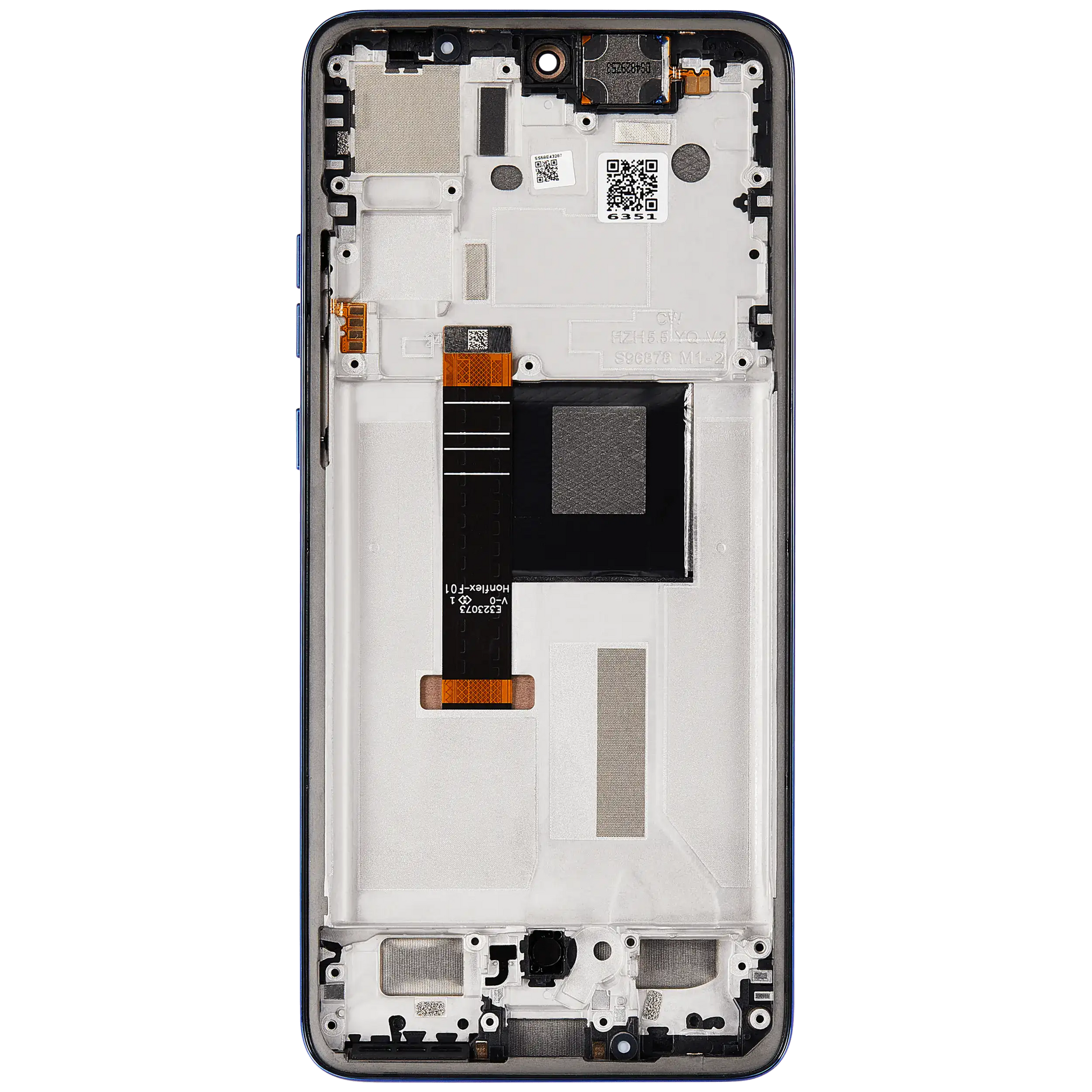 OLED Assembly With Frame For Motorola Moto Edge 50 Neo (XT2409-3 / 2024) (Refurbished) (Nautical Blue) | SKU 107082133239 | image 8