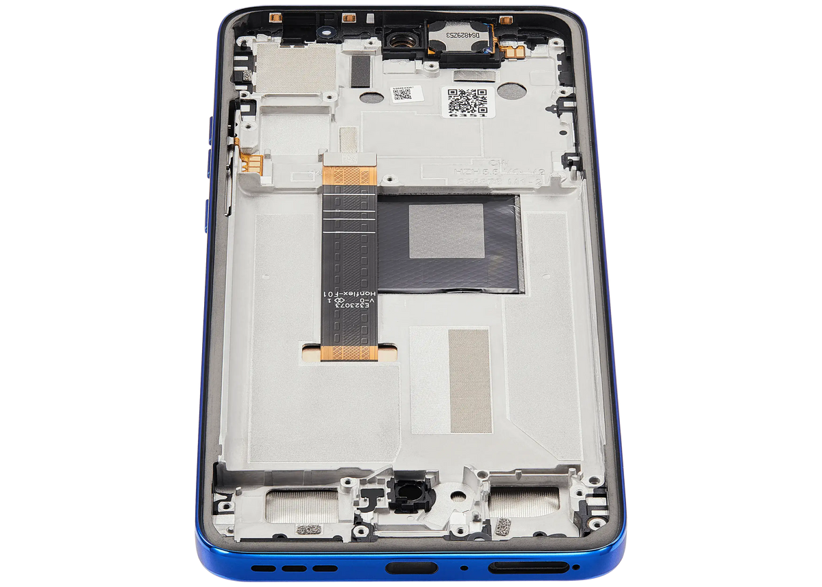 OLED Assembly With Frame For Motorola Moto Edge 50 Neo (XT2409-3 / 2024) (Refurbished) (Nautical Blue) | SKU 107082133239 | image 3