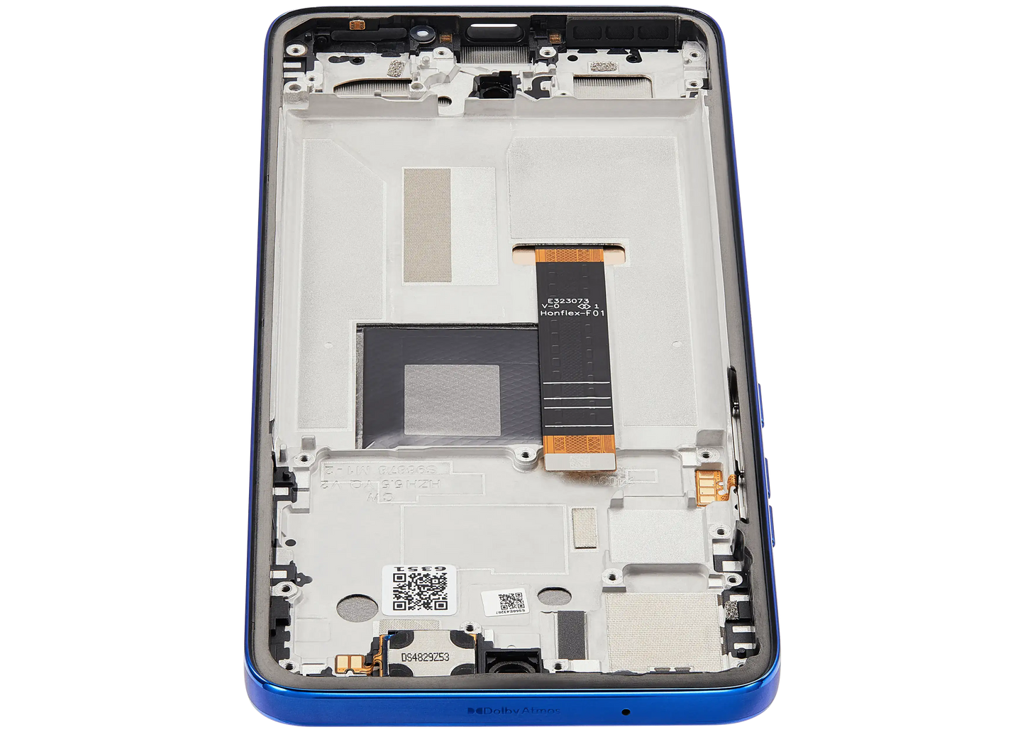 OLED Assembly With Frame For Motorola Moto Edge 50 Neo (XT2409-3 / 2024) (Refurbished) (Nautical Blue) | SKU 107082133239 | image 2