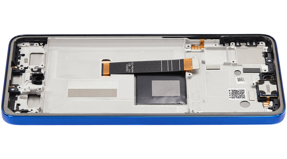 OLED Assembly With Frame For Motorola Moto Edge 50 Neo (XT2409-3 / 2024) (Refurbished) (Nautical Blue) | SKU 107082133239 | image 5