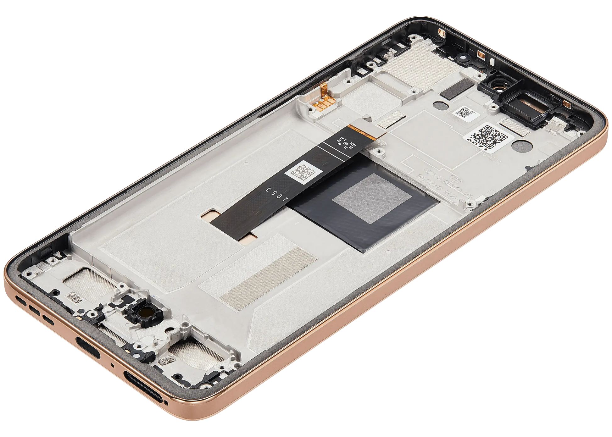 OLED Assembly With Frame For Motorola Moto Edge 50 Neo (XT2409-3 / 2024) (Refurbished) (Latte) | SKU 107082133240 | image 10