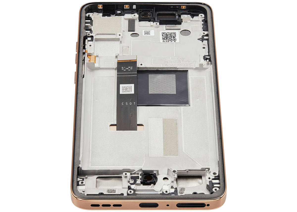 OLED Assembly With Frame For Motorola Moto Edge 50 Neo (XT2409-3 / 2024) (Refurbished) (Latte) | SKU 107082133240 | image 2