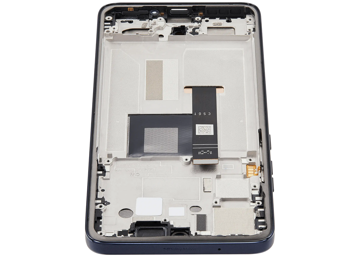 OLED Assembly With Frame For Motorola Moto Edge 50 Neo (XT2409-3 / 2024) (Refurbished) (Grisaille) | SKU 107082133241 | image 2