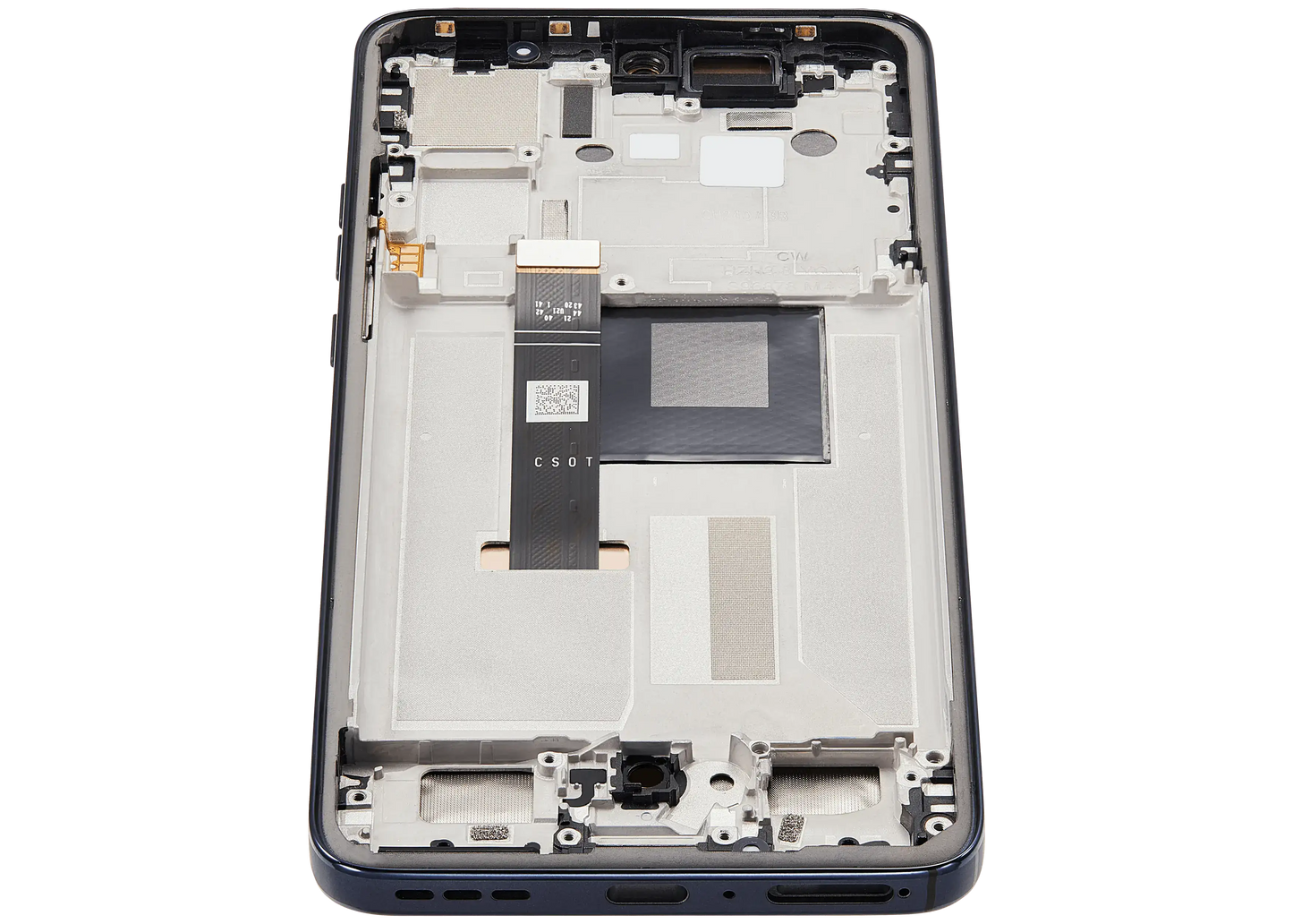 OLED Assembly With Frame For Motorola Moto Edge 50 Neo (XT2409-3 / 2024) (Refurbished) (Grisaille) | SKU 107082133241 | image 3