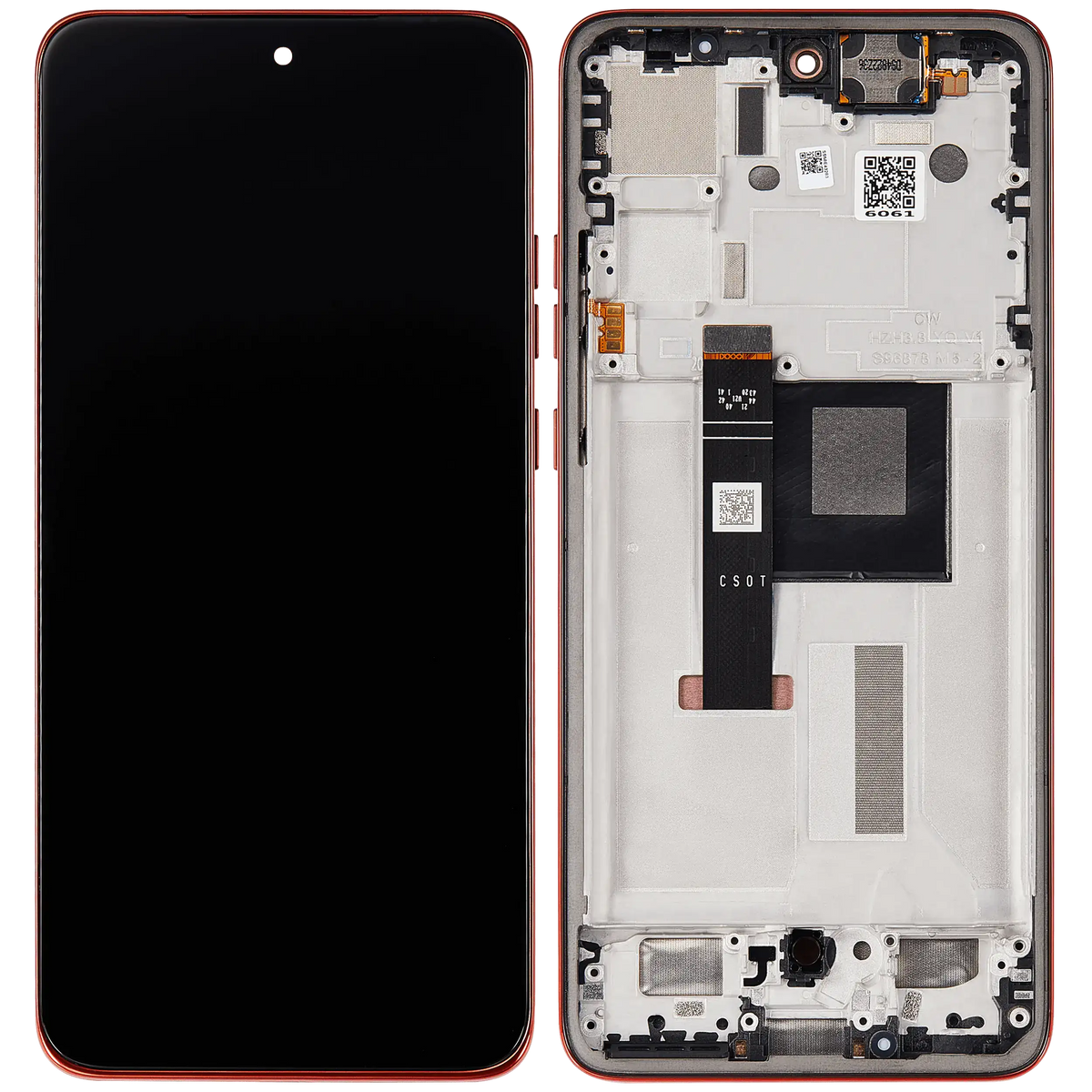 OLED Assembly With Frame For Motorola Moto Edge 50 Neo (XT2409-3 / 2024) (Refurbished) (Poinciana) | SKU 107082133242 | image 6
