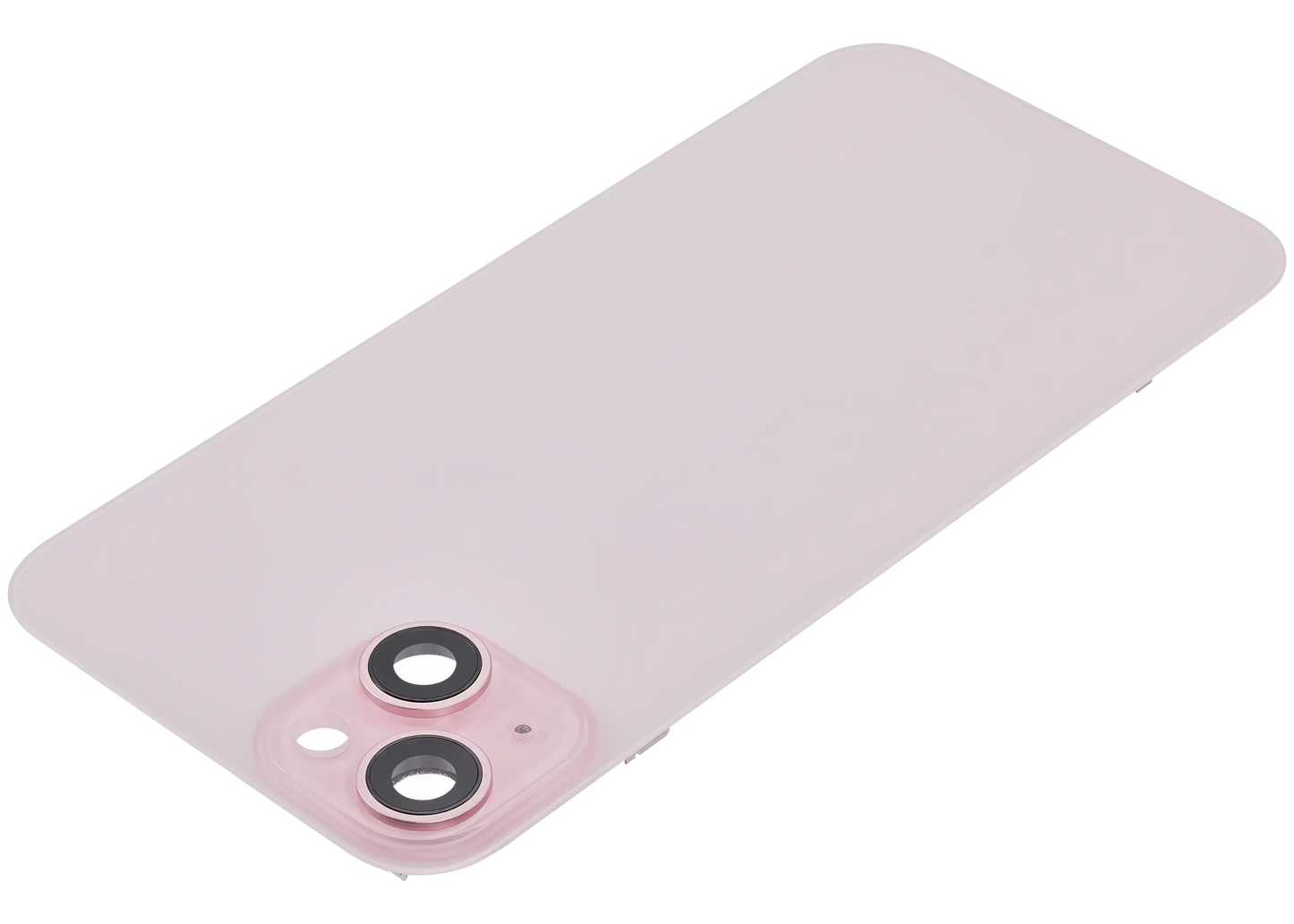 Back Glass w/ MagSafe Magnet For iPhone 15 Plus (Aftermarket) (Pink) (No Logo)