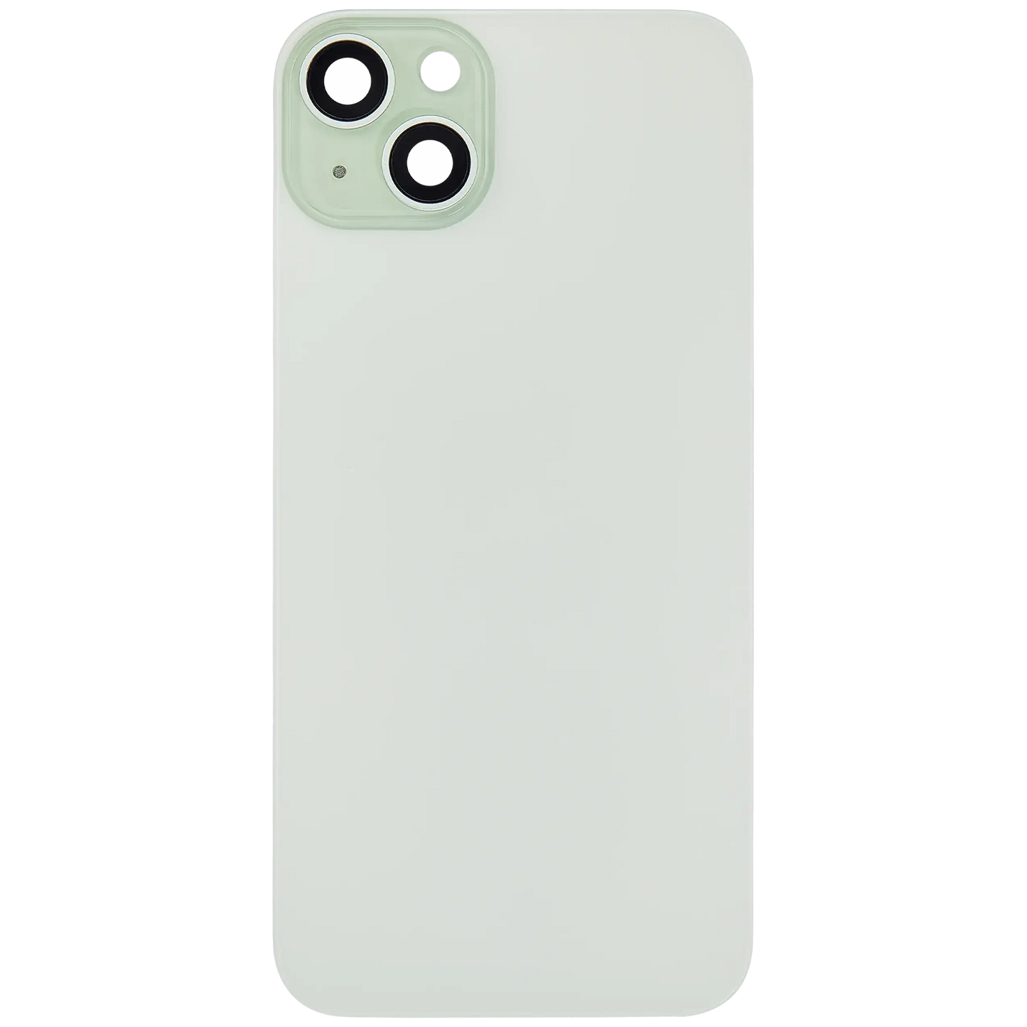Back Glass w/ MagSafe Magnet For iPhone 15 Plus (Aftermarket) (Green) (No Logo)