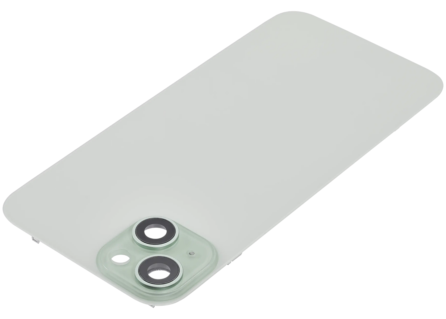 Back Glass w/ MagSafe Magnet For iPhone 15 Plus (Aftermarket) (Green) (No Logo)