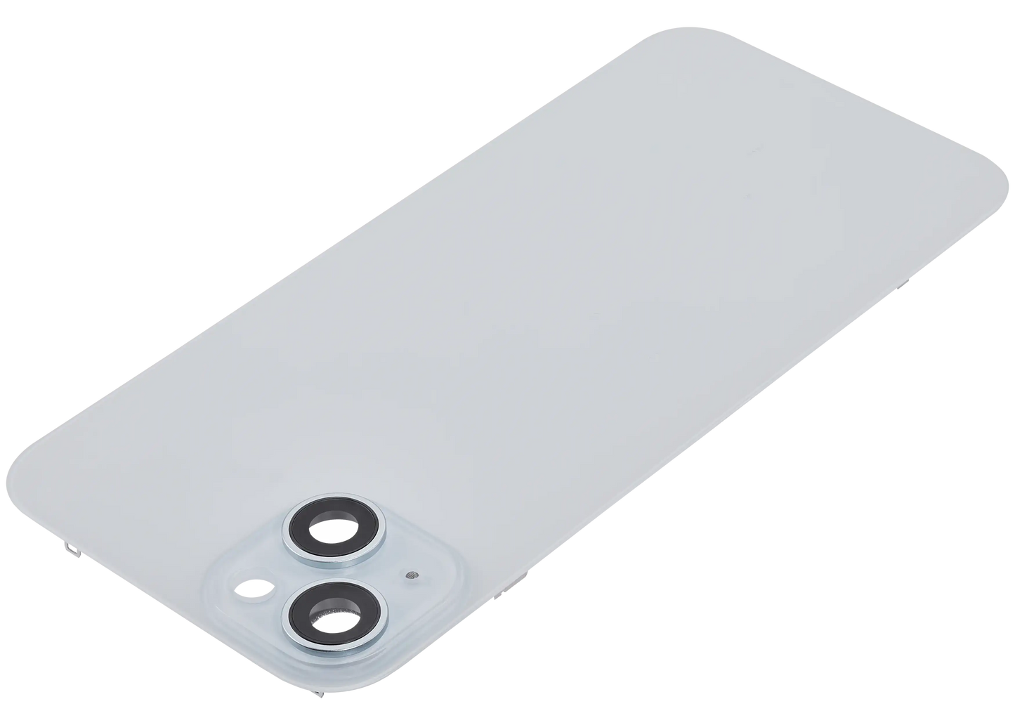 Back Glass w/ MagSafe Magnet For iPhone 15 Plus (Aftermarket) (Blue) (No Logo)