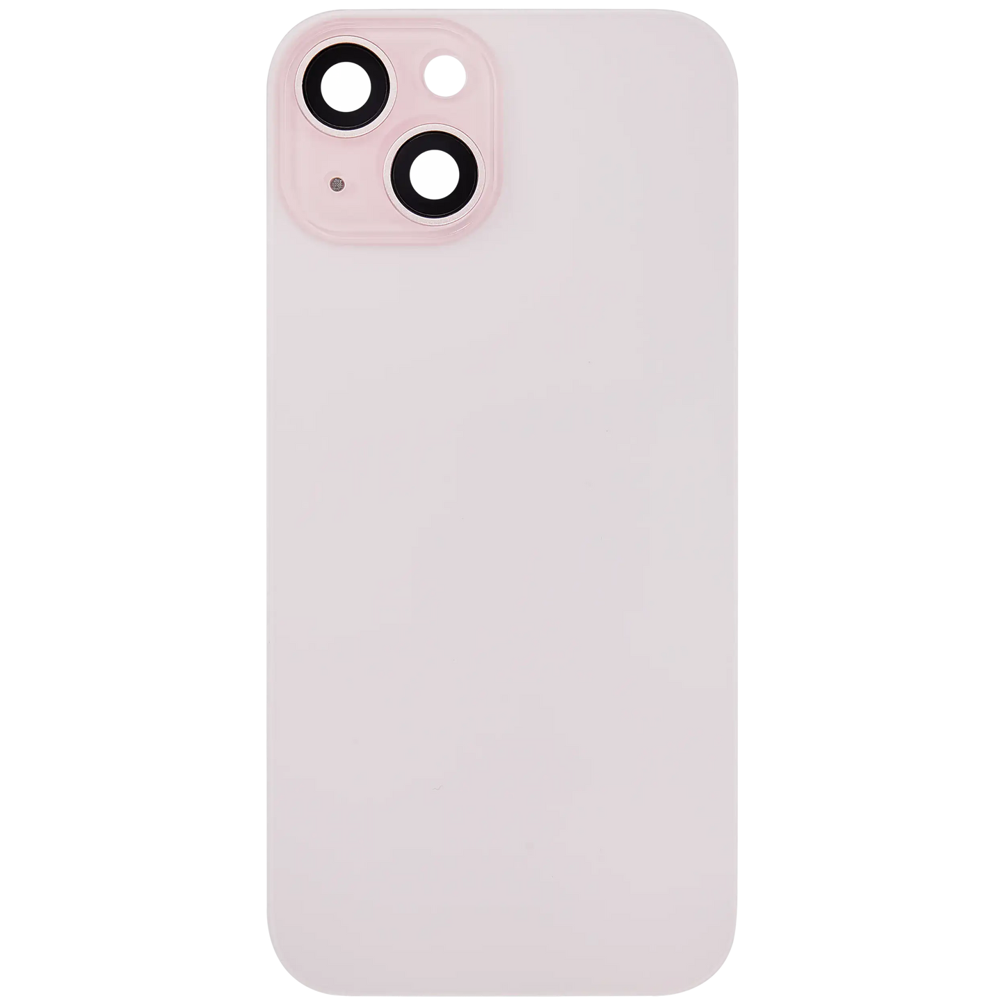 Back Glass w/ MagSafe Magnet For iPhone 15 (Aftermarket) (Pink) (No Logo)