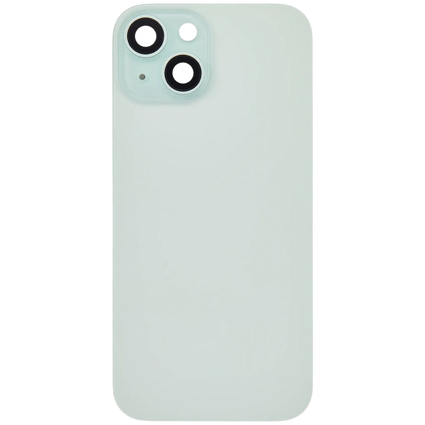Back Glass w/ MagSafe Magnet For iPhone 15 (Aftermarket) (Green) (No Logo)