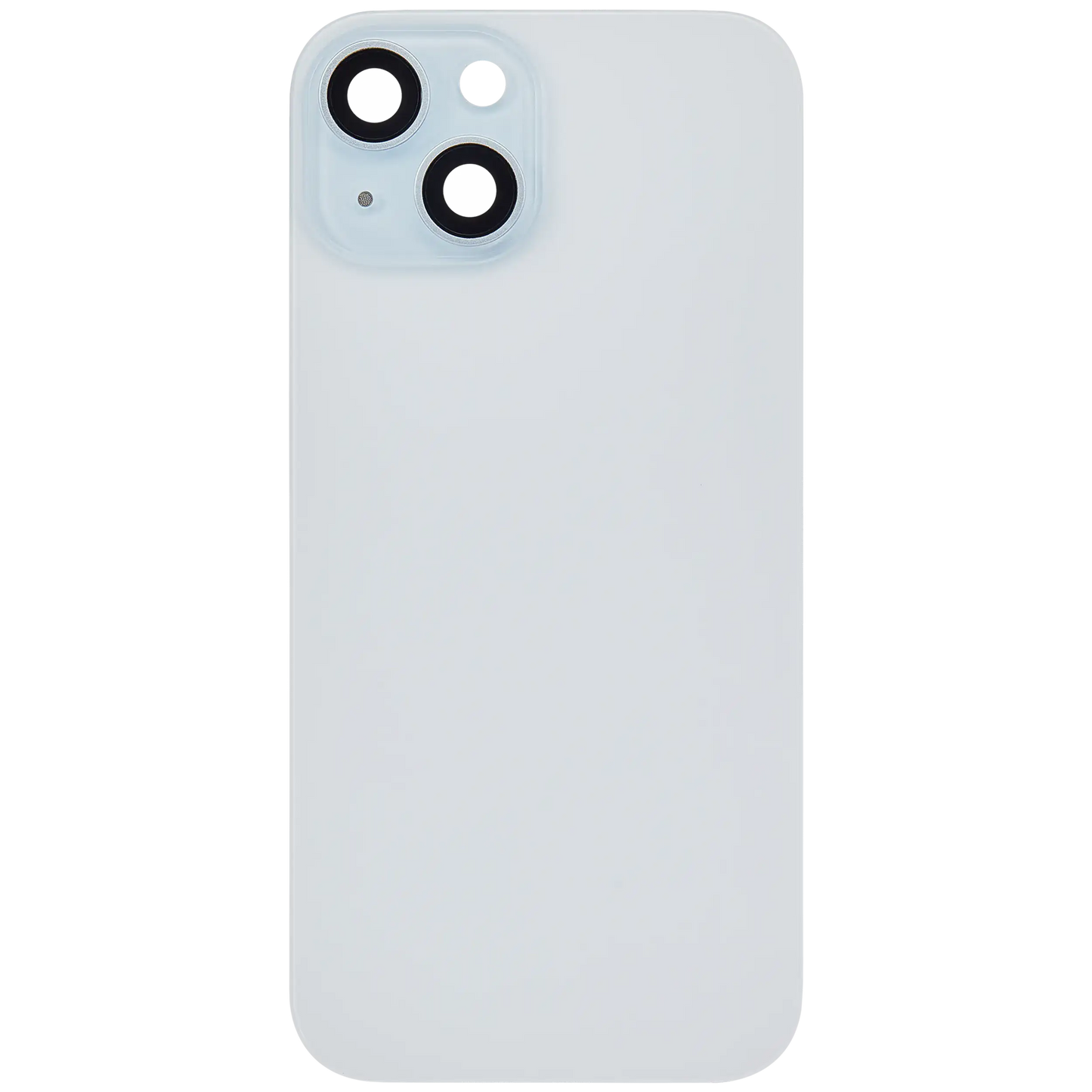 Back Glass w/ MagSafe Magnet For iPhone 15 (Aftermarket) (Blue) (No Logo)