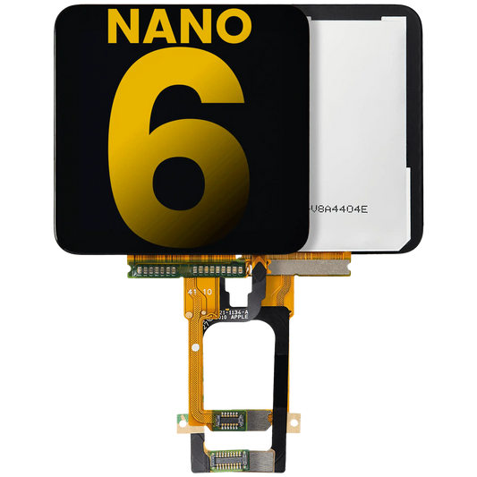 LCD Assembly For iPod Nano 6 (Black) (Premium)