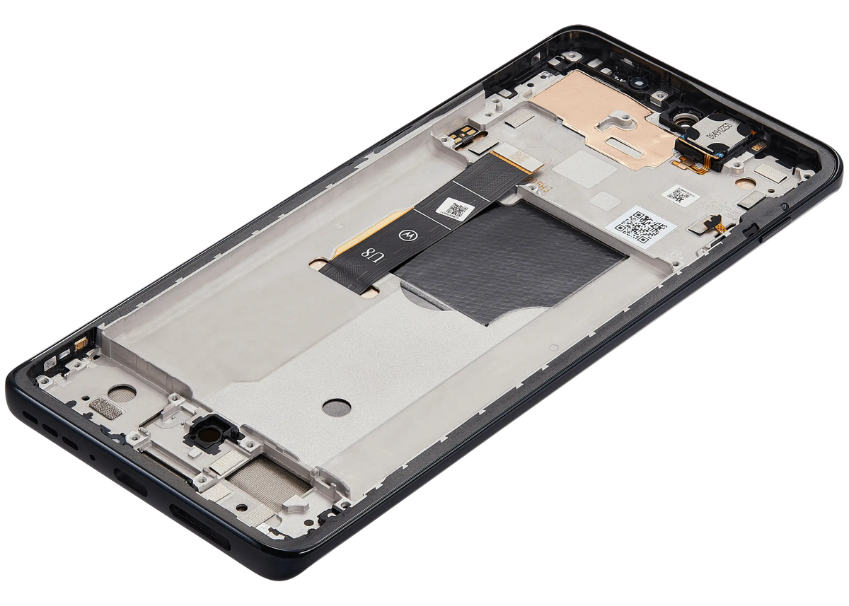OLED Assembly With Frame For Motorola Edge (XT2405 / 2024) (Refurbished) (Black) | SKU 107082145038 | image 10