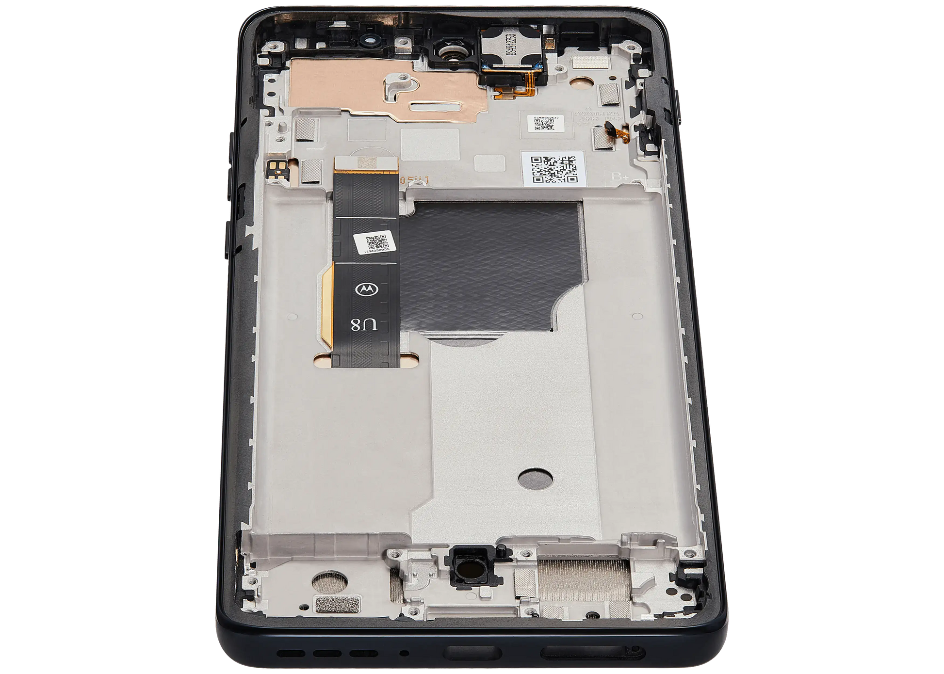 OLED Assembly With Frame For Motorola Edge (XT2405 / 2024) (Refurbished) (Black) | SKU 107082145038 | image 3
