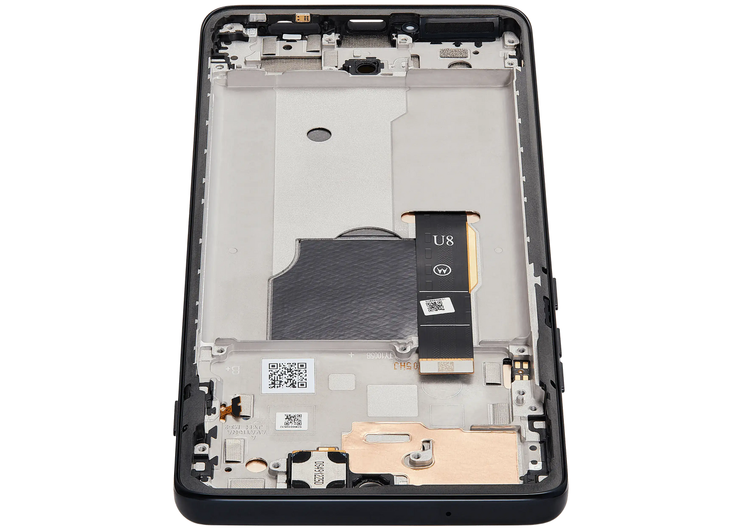 OLED Assembly With Frame For Motorola Edge (XT2405 / 2024) (Refurbished) (Black) | SKU 107082145038 | image 2