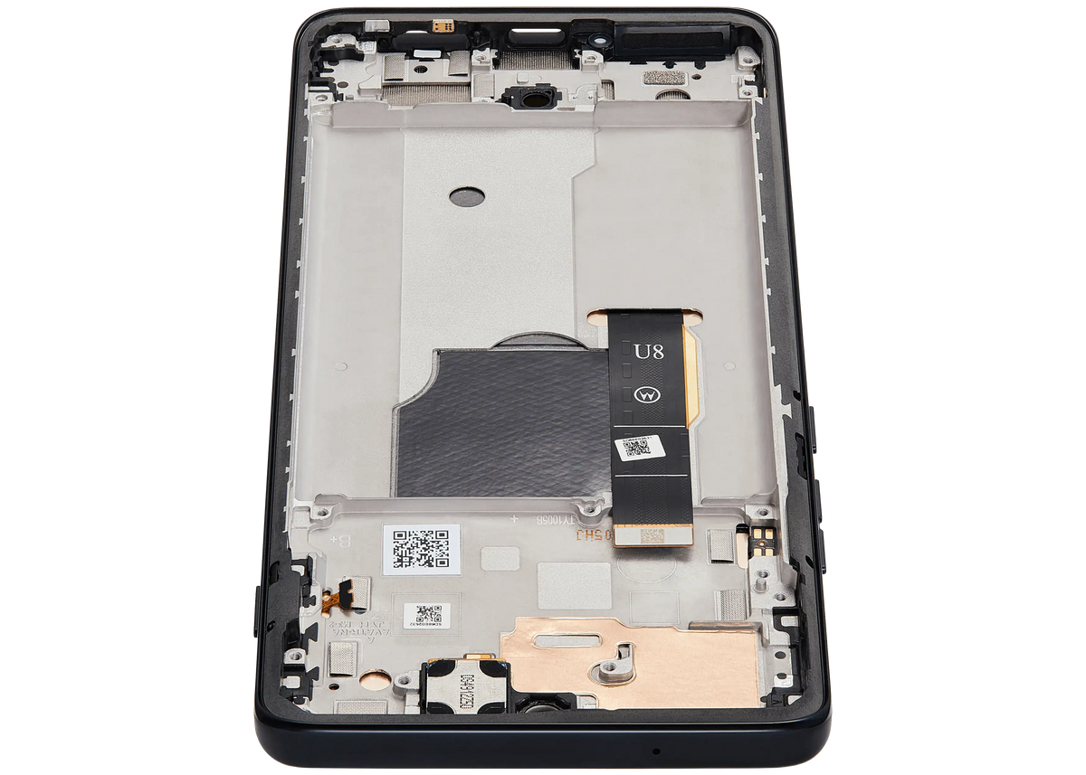 OLED Assembly With Frame For Motorola Edge (XT2405 / 2024) (Refurbished) (Black) | SKU 107082145038 | image 2