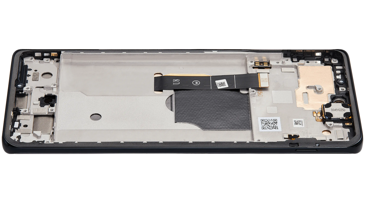 OLED Assembly With Frame For Motorola Edge (XT2405 / 2024) (Refurbished) (Black) | SKU 107082145038 | image 4