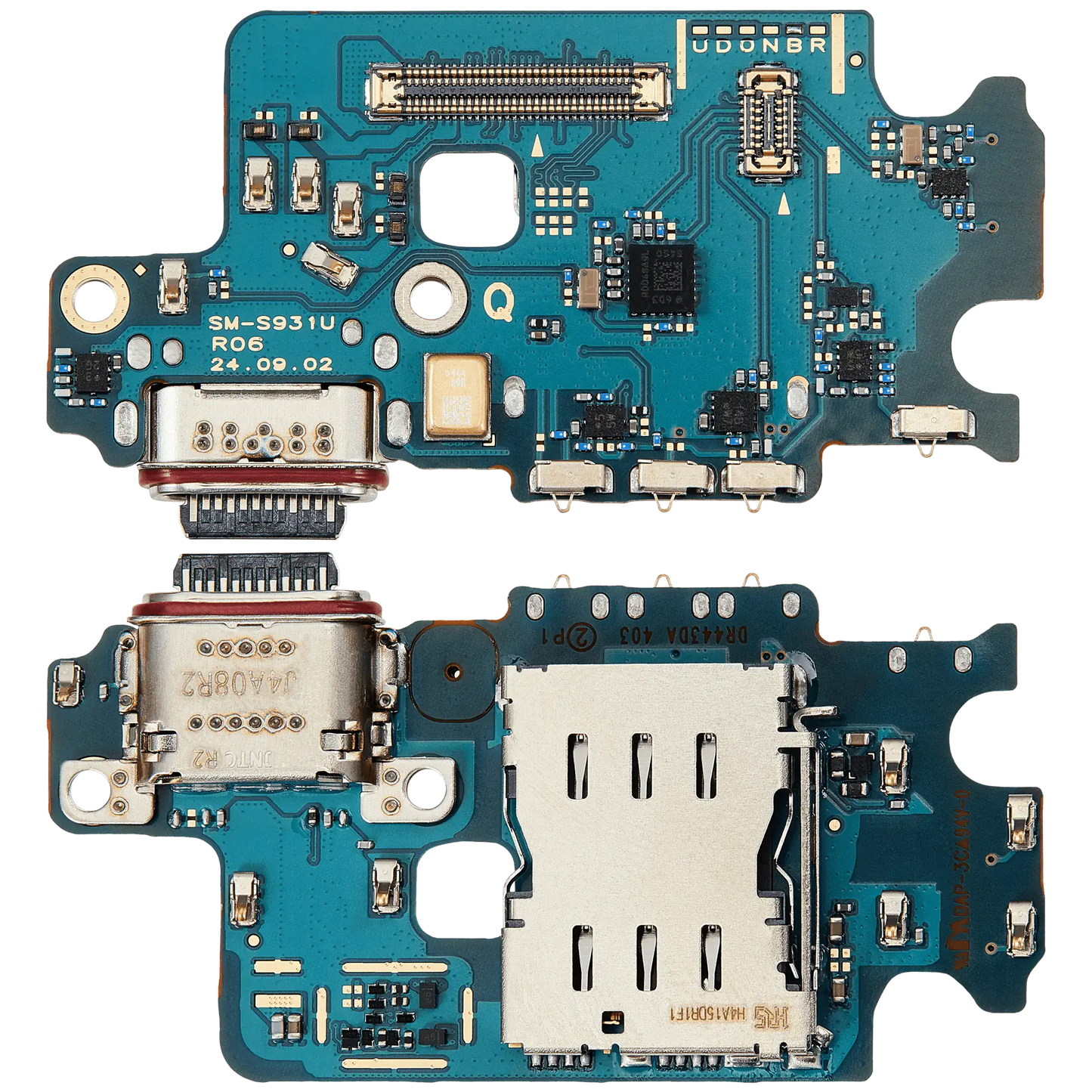 Charging Port Board With Sim Card Reader For Samsung Galaxy S25 5G (S931B) (International Version) (Premium)