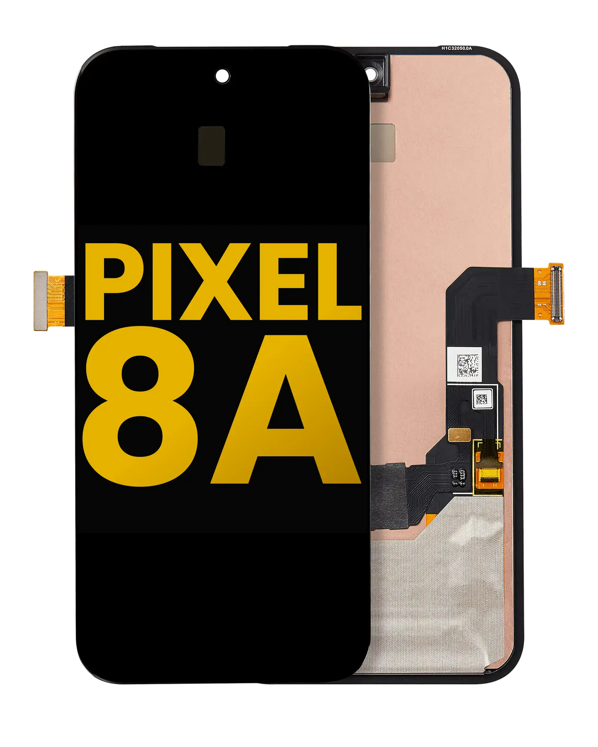 OLED Assembly Without Frame (With Finger Print Sensor) For Google Pixel 8A (Refurbished) (All Colors) - replacement part product view
