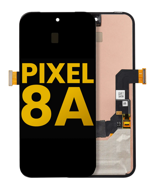 OLED Assembly Without Frame (With Finger Print Sensor) For Google Pixel 8A (Refurbished) (All Colors) - replacement part product view