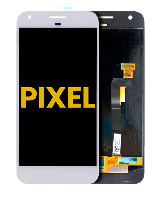 OLED Assembly Without Frame For Google Pixel (Refurbished) (White) - replacement part product view