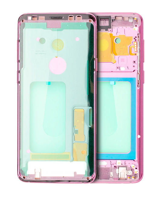 Mid-Frame Housing For Samsung Galaxy S9 Plus (With Small Parts) (Lilac Purple)