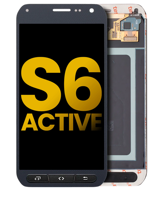 OLED Assembly Without Frame For Samsung Galaxy S6 Active (Refurbished) (Blue)
