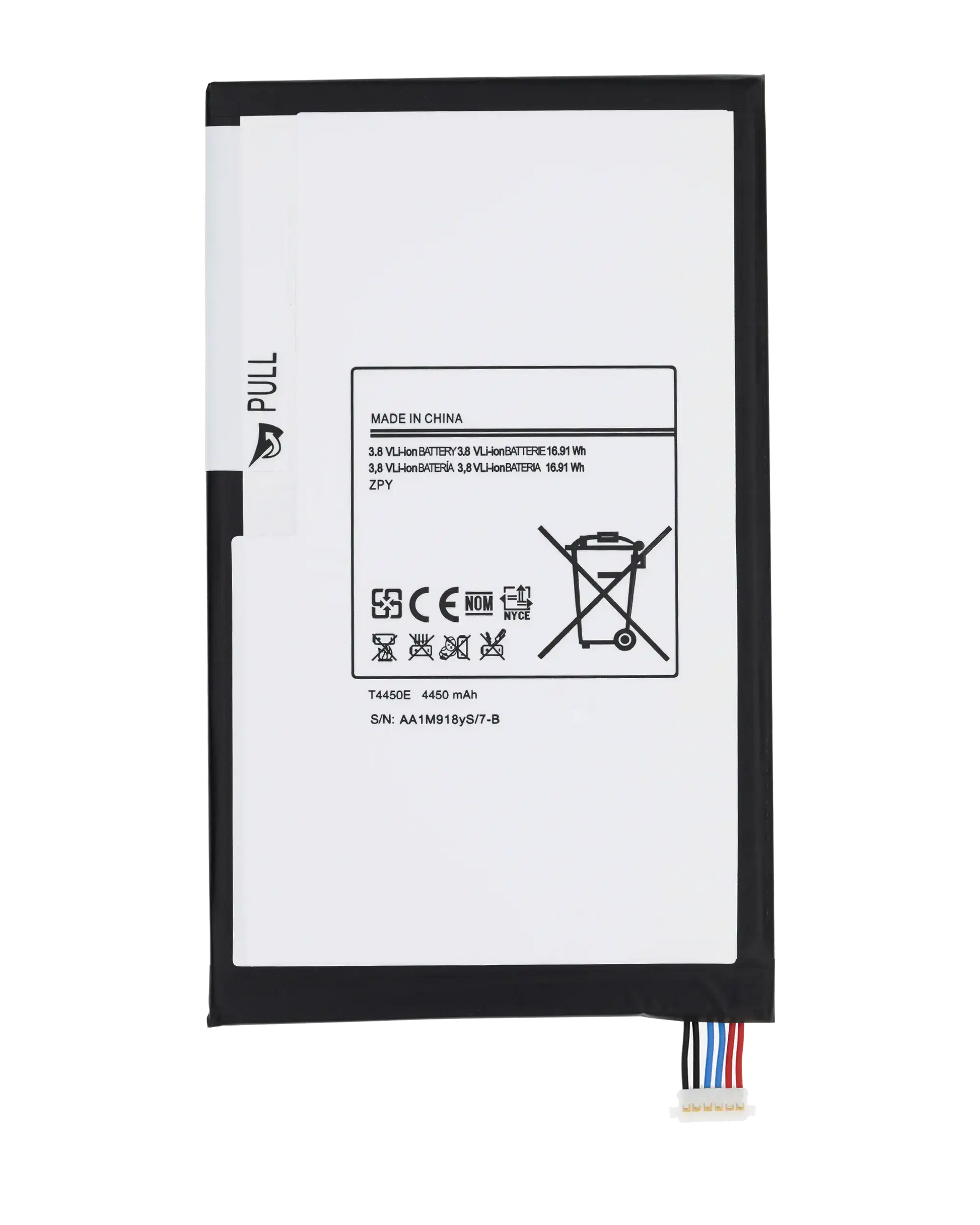 Replacement Battery For Samsung Galaxy Tab 3 8.0" (T4450E) Samsung Galaxy Tab replacement part image 1