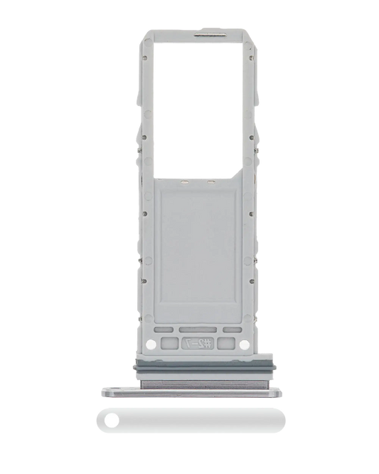Single Sim Card Tray For Samsung Galaxy Note 10 (Aura Glow / Silver)