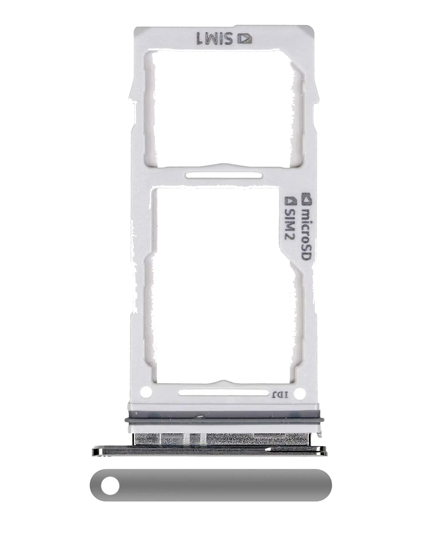Dual Sim Card Tray For Samsung Galaxy S10 / S10 Plus (Prism / Ceramic Black)