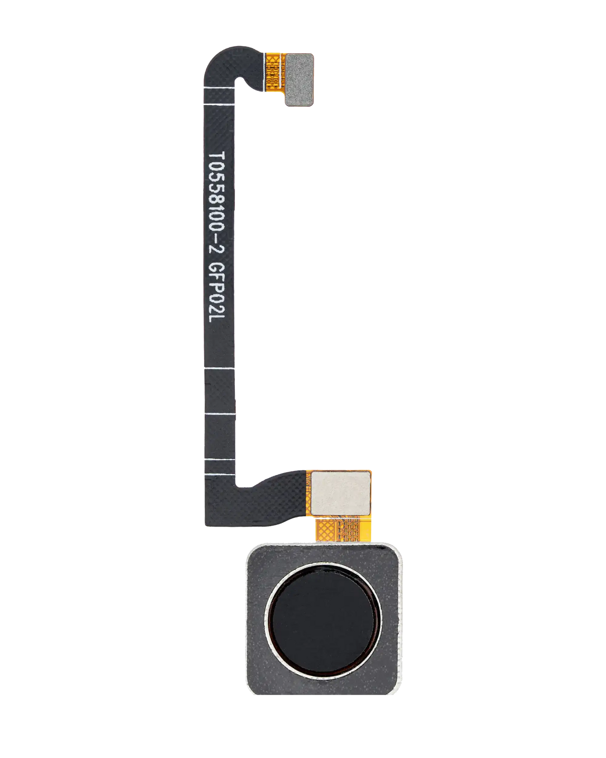 Home Button With Fingerprint Sensor For Google Pixel 3 (Just Black) - replacement part product view