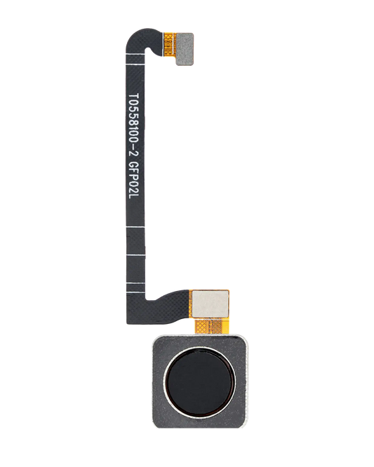 Home Button With Fingerprint Sensor For Google Pixel 3 (Just Black) - replacement part product view