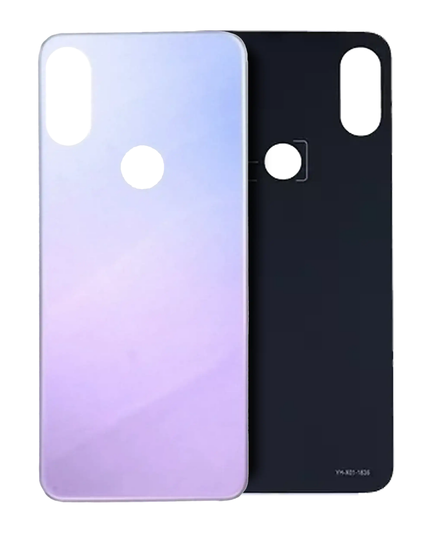 Back cover Glass For Motorola One / Moto P30 (XT1943 / 2018) (Twilight) - Motorola replacement part - product image 1 - SKU 107082061927