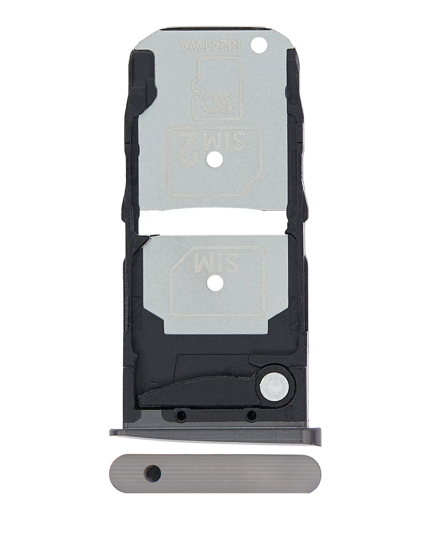 Dual Sim Card Tray For Motorola Moto Z3 (XT1929-17 / 2018) / Z3 Play (XT1929 / 2018) (Black) - Motorola replacement part, primary product view, SKU 107082049238