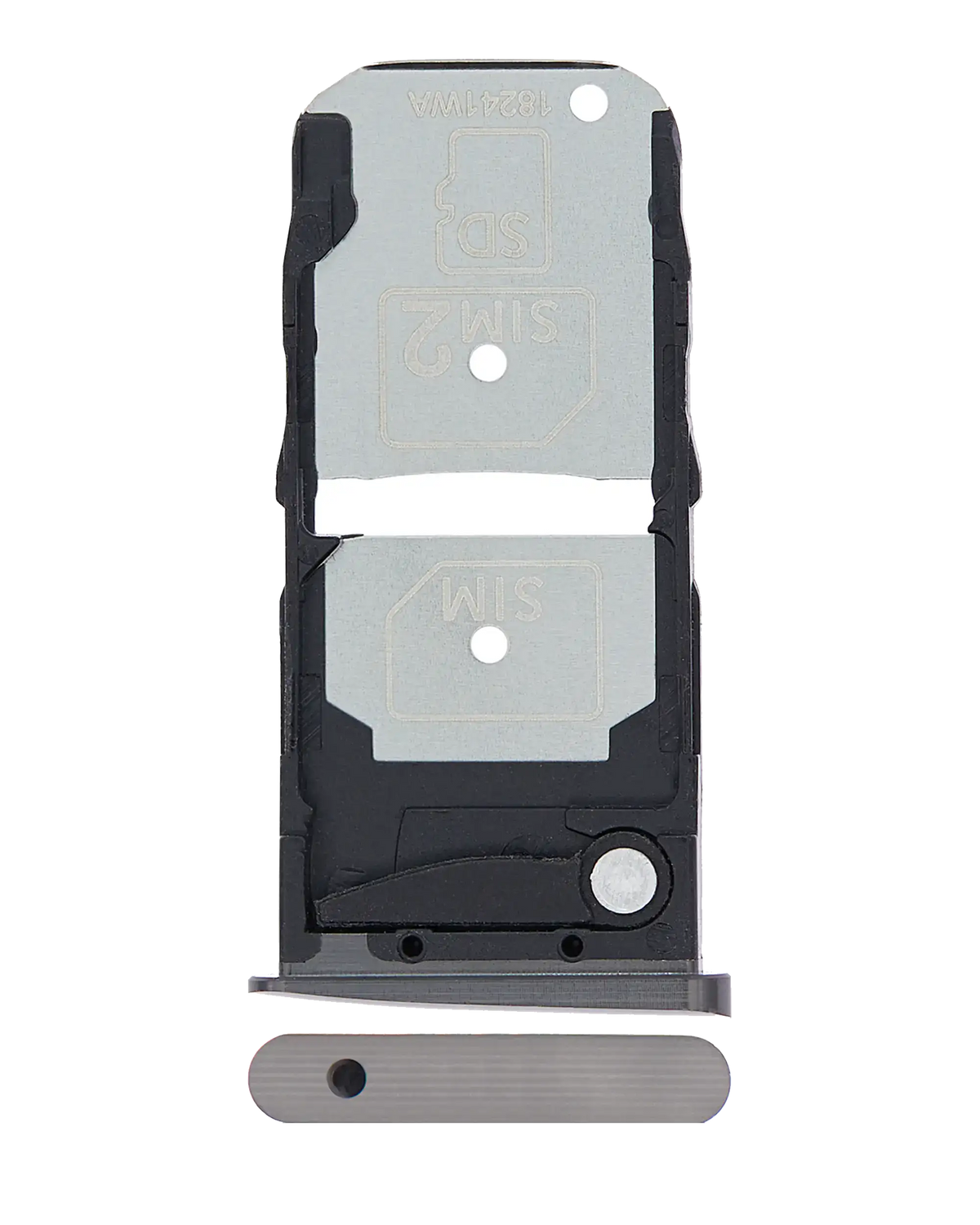 Dual Sim Card Tray For Motorola Moto Z3 (XT1929-17 / 2018) / Z3 Play (XT1929 / 2018) (Black) - Motorola replacement part, primary product view, SKU 107082049238