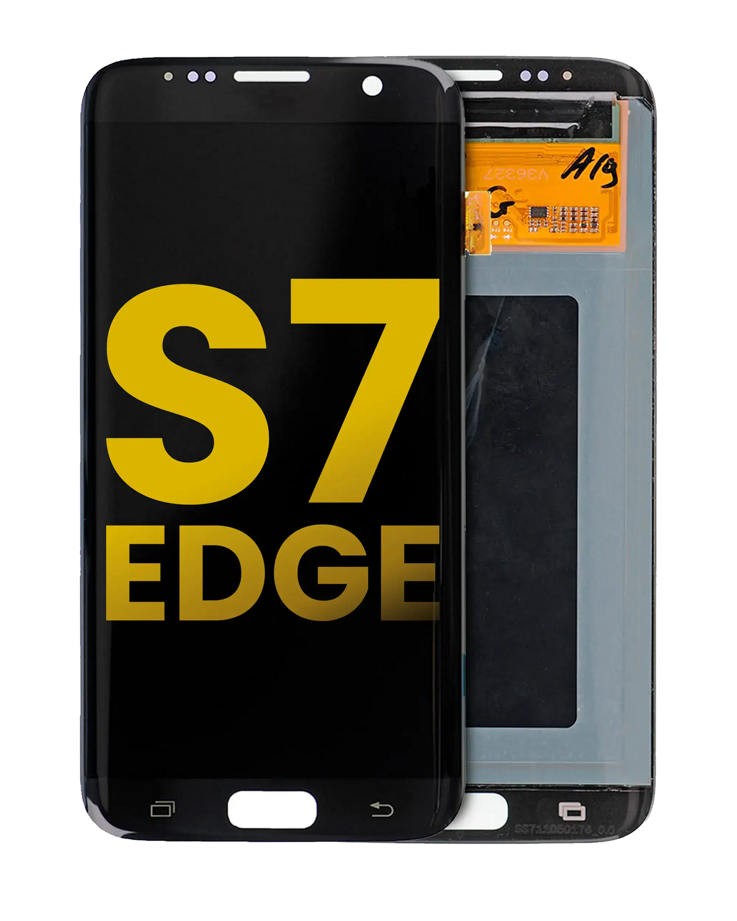 OLED Assembly Without Frame For Samsung Galaxy S7 Edge (All Models) (Refurbished) (Black)