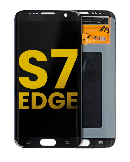 OLED Assembly Without Frame For Samsung Galaxy S7 Edge (All Models) (Refurbished) (Black)