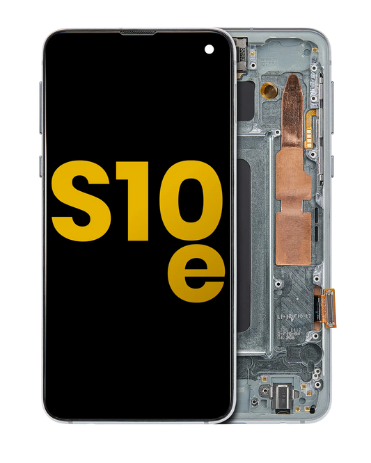 OLED Assembly With Frame For Samsung Galaxy S10E (Refurbished) (Prism Green)