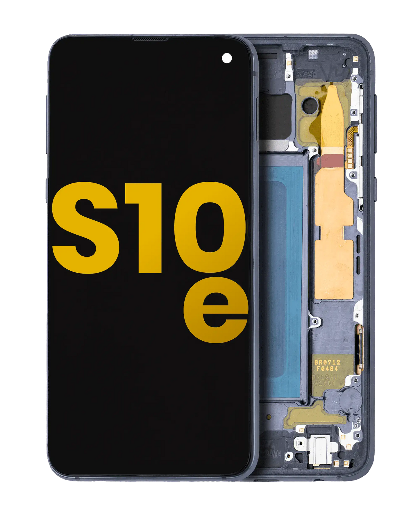 OLED Assembly With Frame For Samsung Galaxy S10E (Refurbished) (Prism Black)