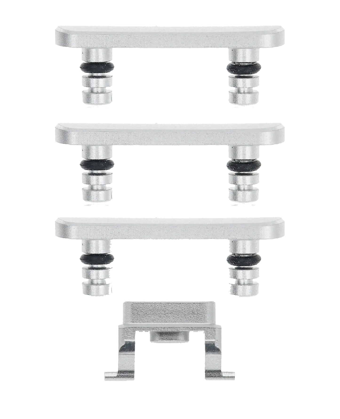 Hard Buttons (Power / Volume / Switch) For iPhone 8 (Silver)