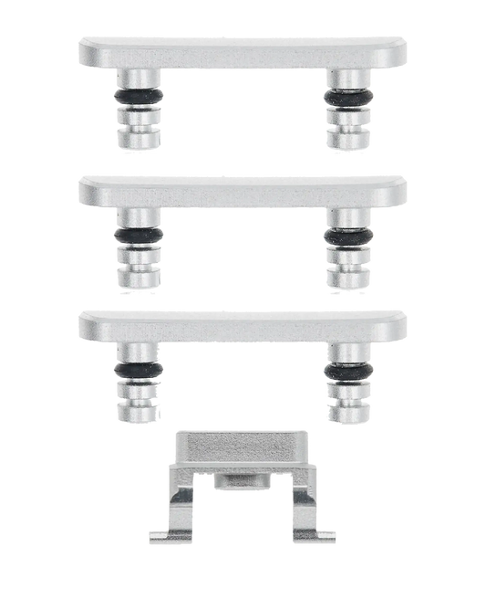 Hard Buttons (Power / Volume / Switch) For iPhone 8 (Silver)