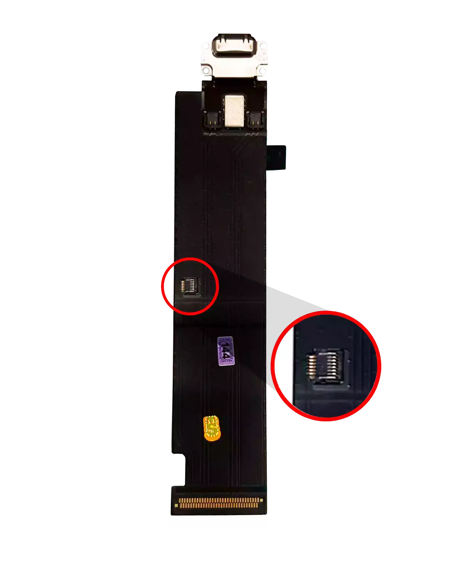 Charging Port Flex Cable For iPad Pro 12.9" 1st Gen (2015) (Cellular) (Silver / Gold)