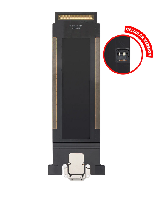 Charging Port Flex Cable For iPad Pro 12.9" 2nd Gen (2017) (Cellular) (Silver / Gold)