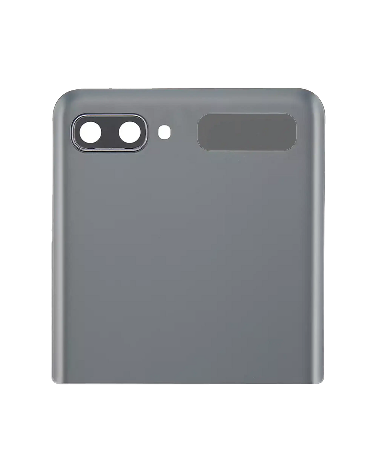 Outer OLED Assembly With Frame For Samsung Galaxy Z Flip 4G (F700) / Z Flip 5G (F707) (Service Pack) (Mystic Gray) - Back View