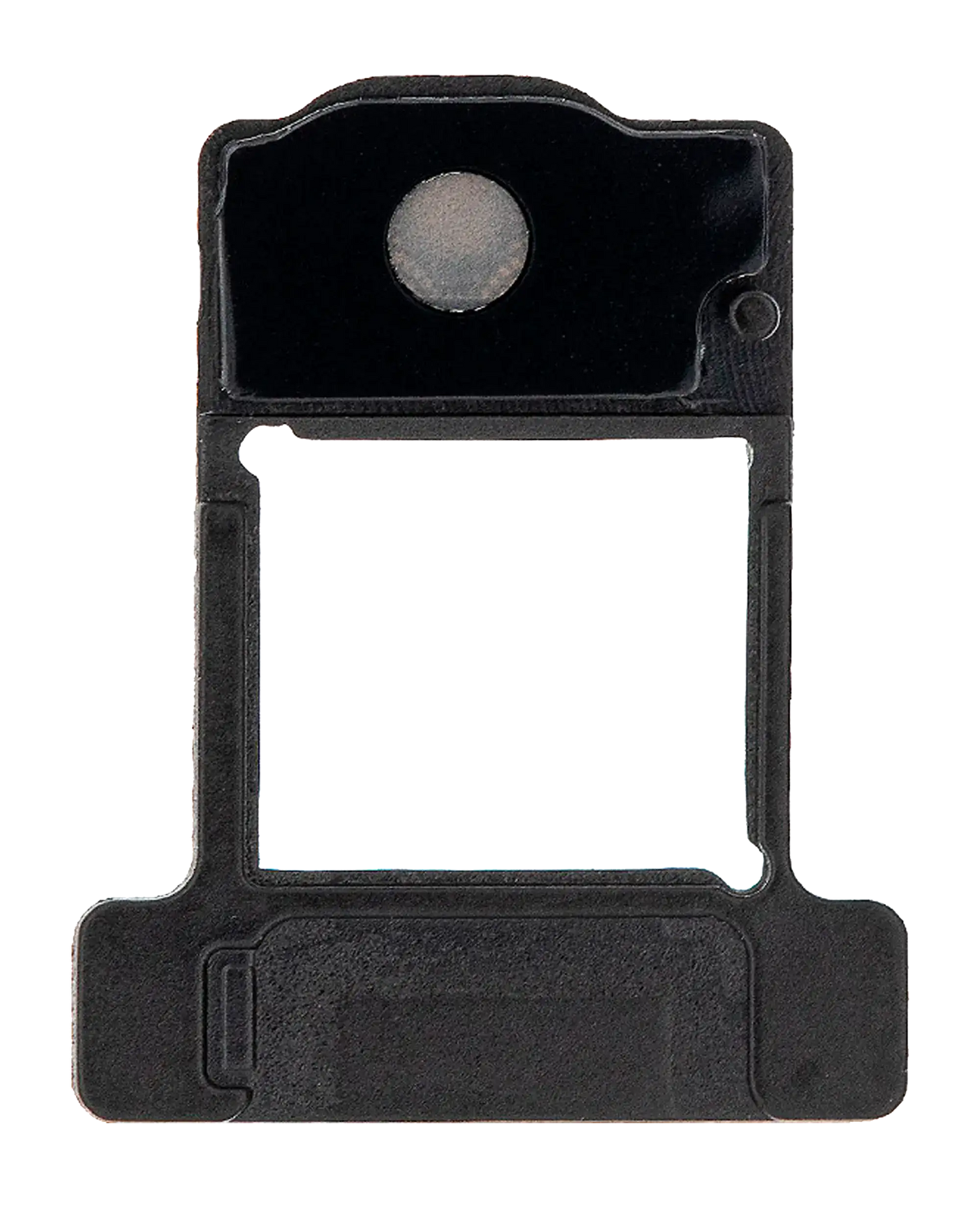 Flash Light / Power Flex Bracket With Microphone Mesh For iPhone XR (Black) (10 Pack)
