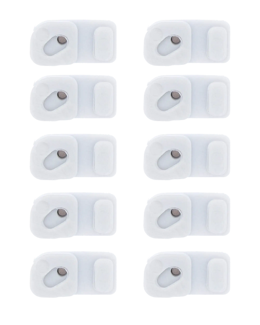 Flash Light / Power Flex Bracket With Microphone Mesh For iPhone 12 Pro (10 Pack)