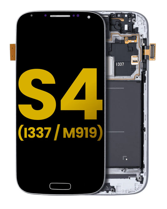OLED Assembly With Frame For Samsung Galaxy S4 (I337 / M919) (AT&T & T-Mobile / Straight Talk) (Refurbished) (Black)
